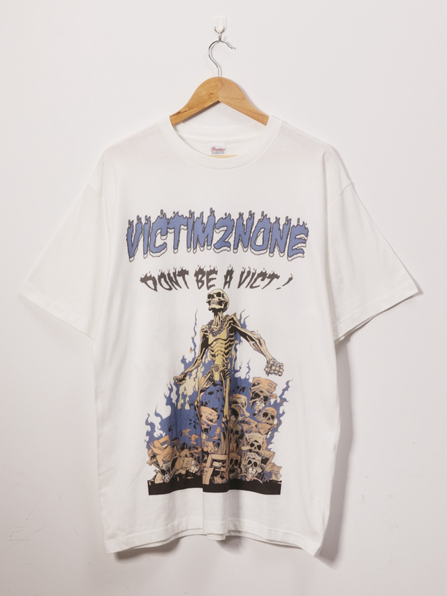 Victim To None Graphic Tee - Unleash Your Inner Warrior